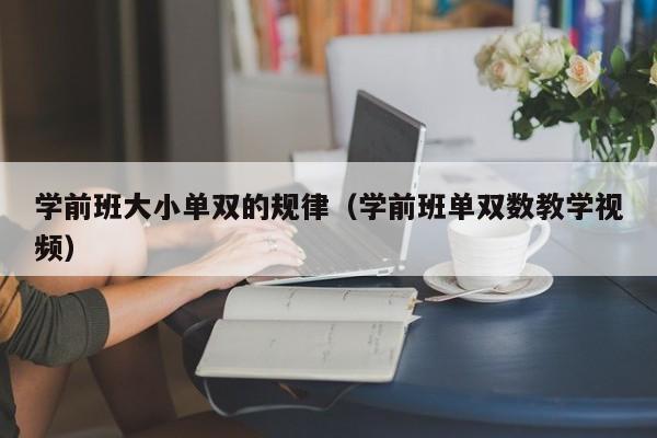 学前班大小单双的规律(学前班单双数教学视频)